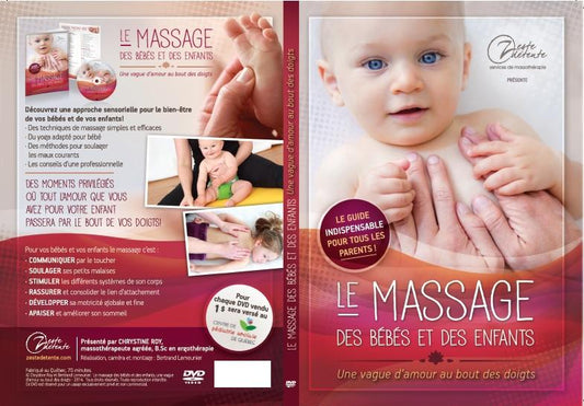 Chrystine Roy / Le massage des bébé et des enfants - DVD (Used)