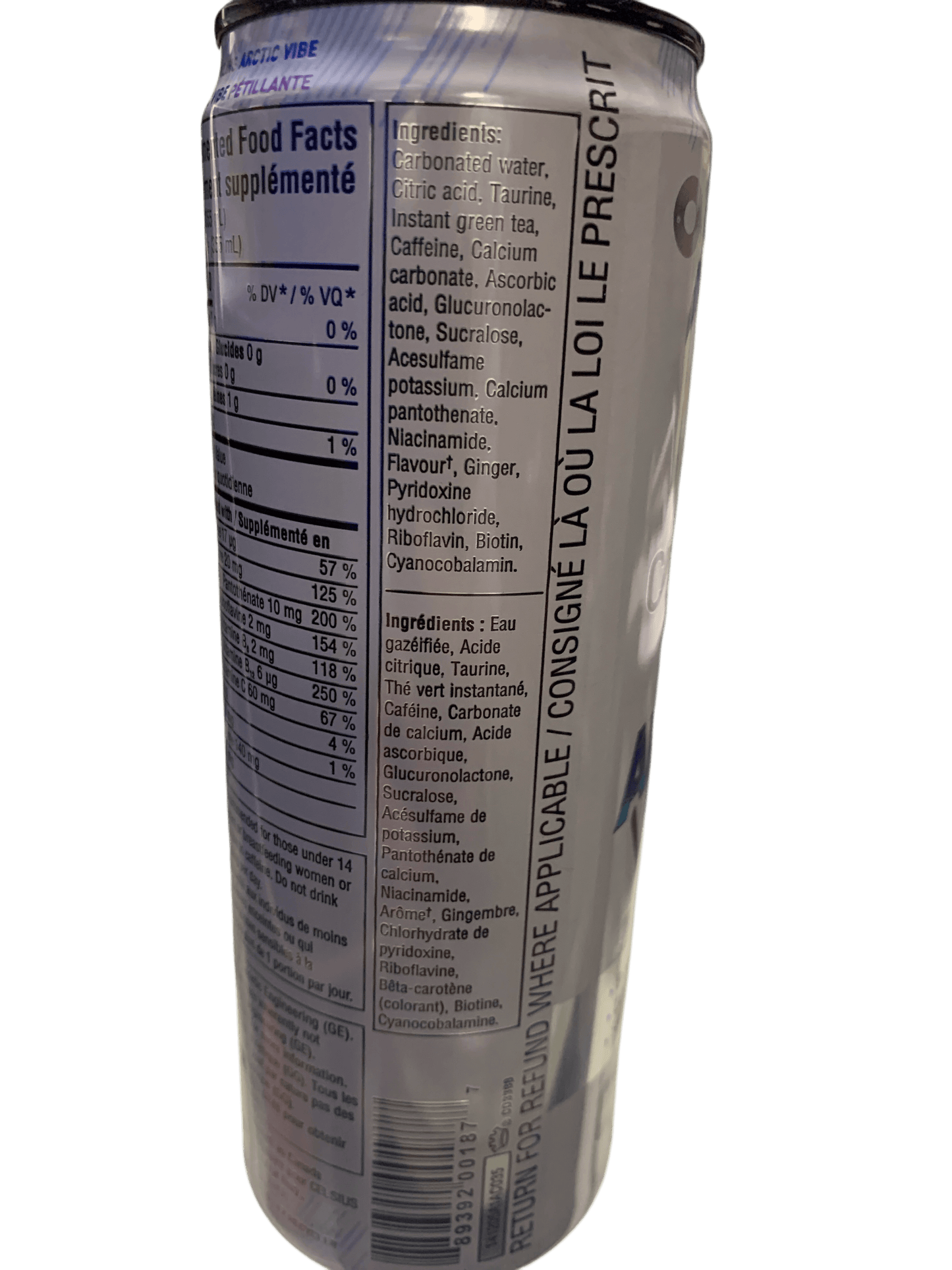 Celsius Arctic Vibe Zero Sugar Energy Drink 355ML - Canadian Edition - www.Shopthatapp.com