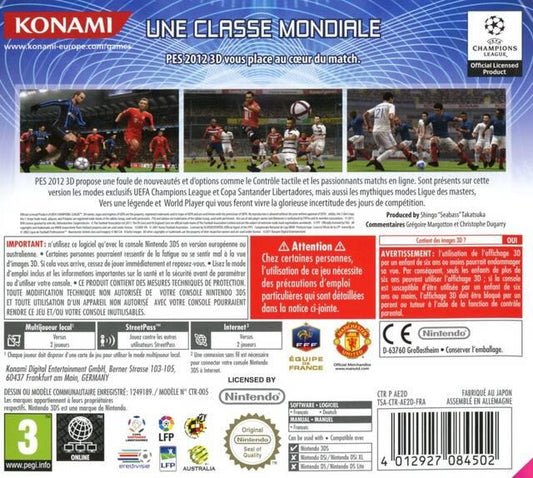 Pro Evolution Soccer 2012 3D (usagé) - www.Shopthatapp.com