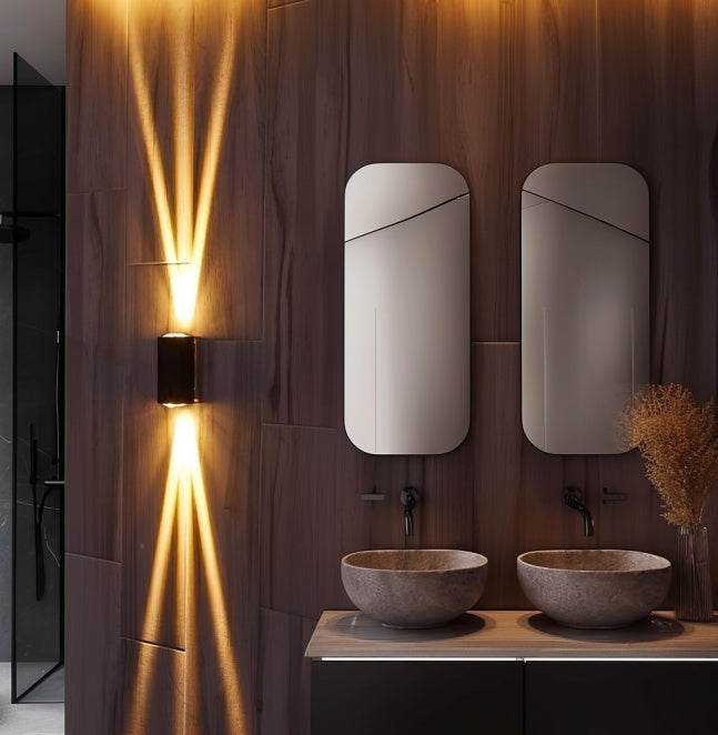 Indoor and Outdoor Garden Poolside Beam Light wall light fixture - www.Shopthatapp.com