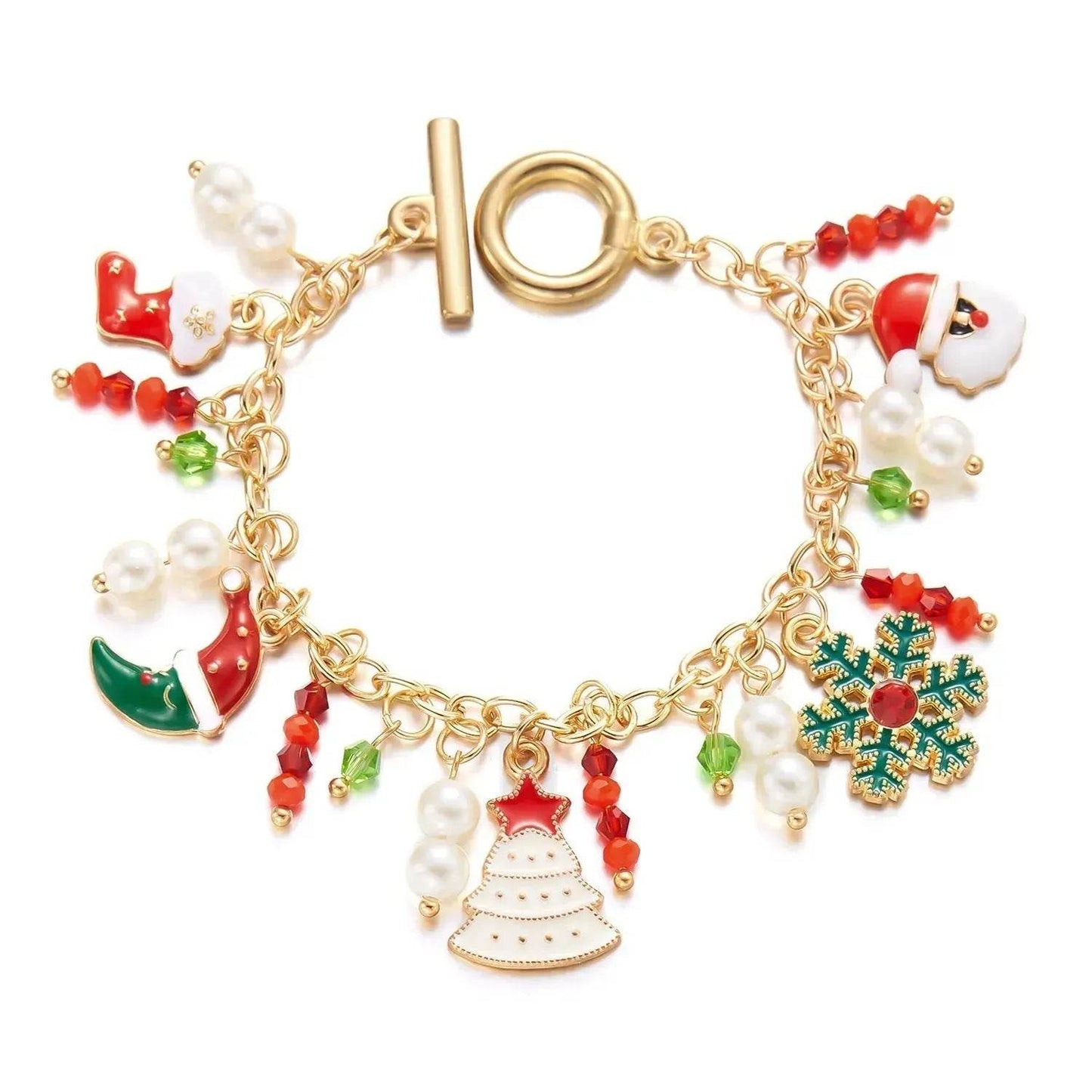 Christmas advent charm bracelet Nutcracker Charm Bracelet - www.Shopthatapp.com