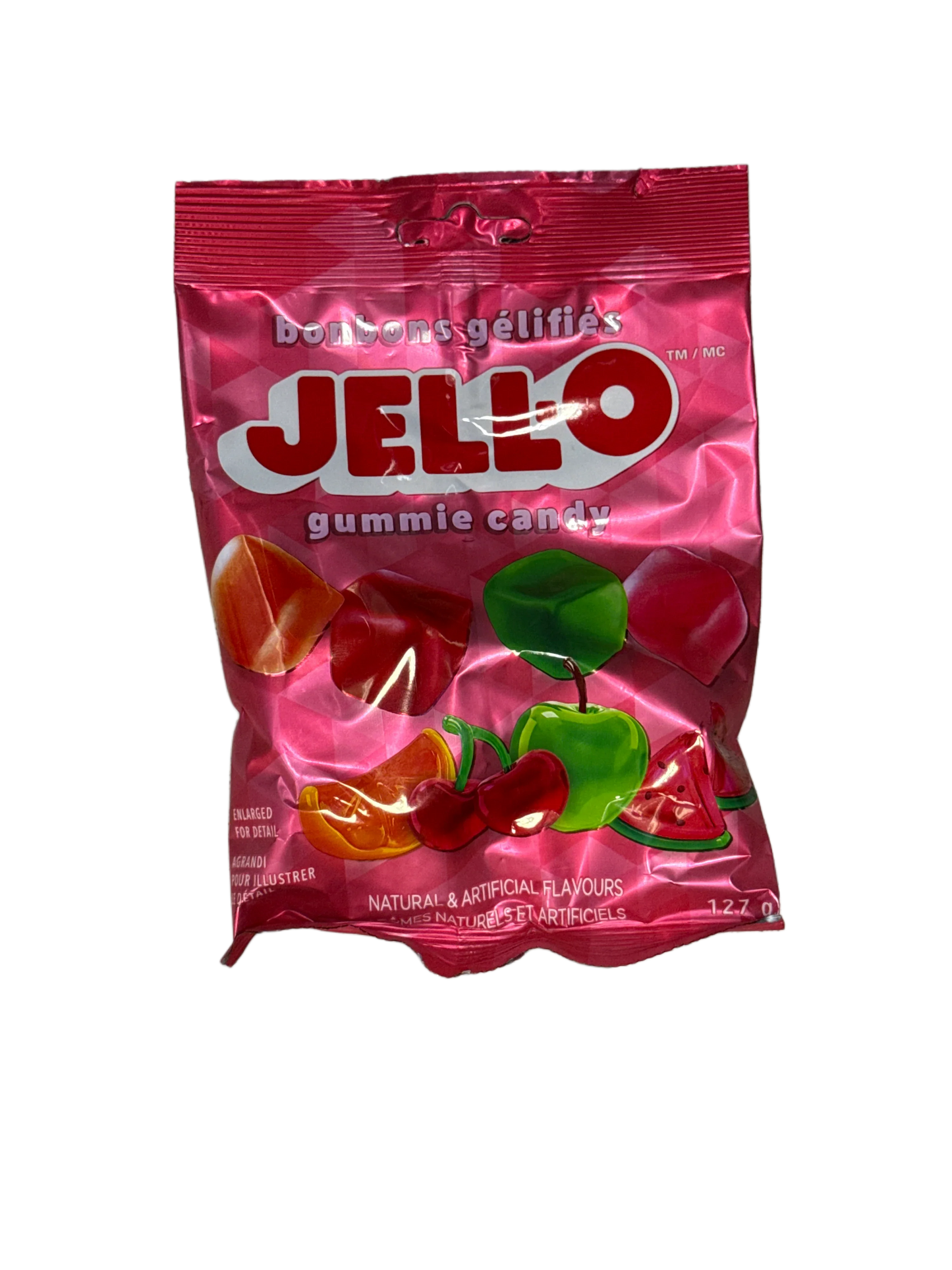 JELL-O Gummy Candy Cubes 127G - Canadian Edition - www.Shopthatapp.com