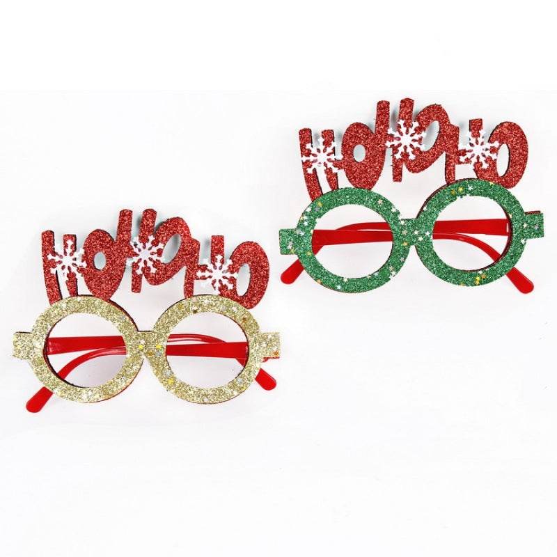 Christmas Creative Party Gathering Dress Up Glasses - www.Shopthatapp.com