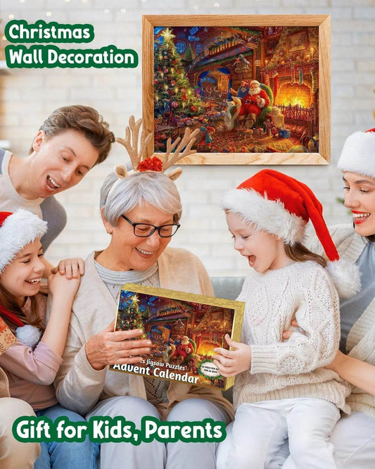 Christmas 24-day Countdown Scene Puzzle - www.Shopthatapp.com