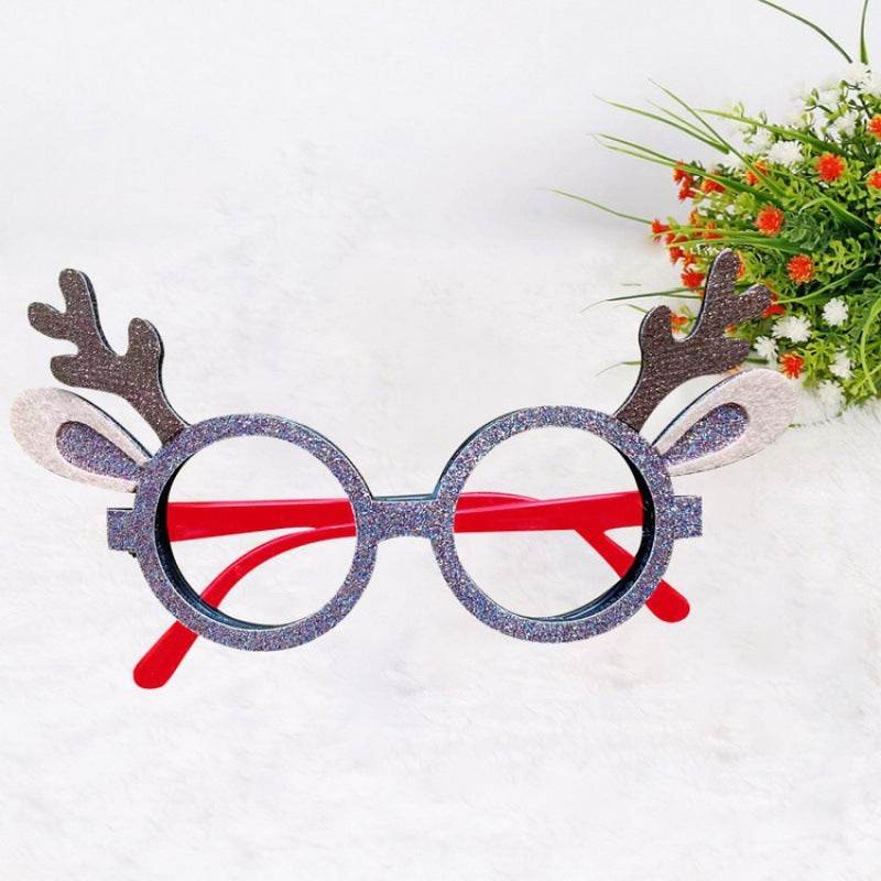 Christmas Creative Party Gathering Dress Up Glasses - www.Shopthatapp.com