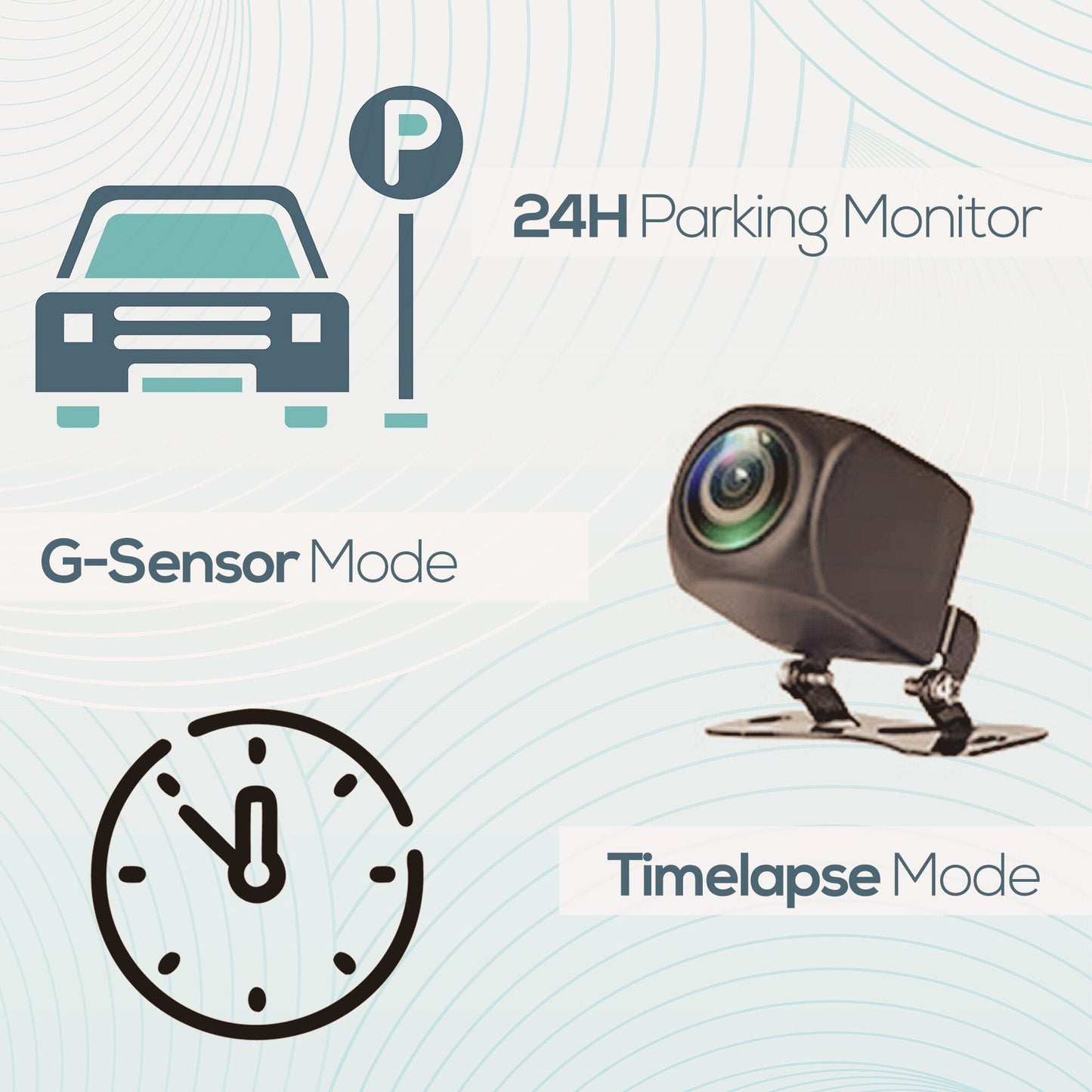 LDAS A20 Dash Cam WiFi , 2.5K Car Camera, Dashcams with App, Night Vision, G-Sensor, Loop Recording, 24H Parking Mode, Free 128G SD Card, Support 256GB Max (Black) - www.Shopthatapp.com