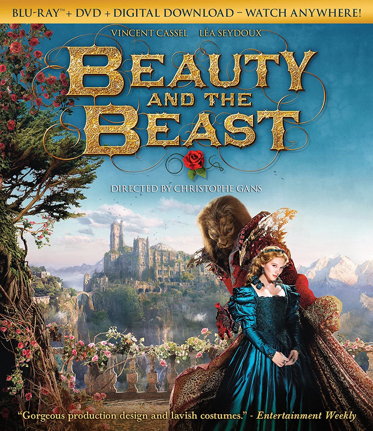 Beauty And The Beast - Blu-Ray/DVD - www.Shopthatapp.com