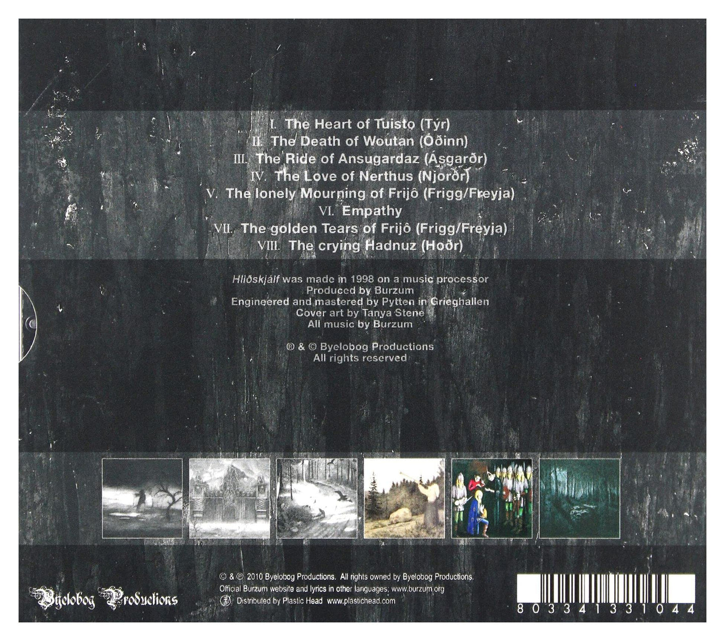 Burzum / Hlidskjalf - CD - www.Shopthatapp.com