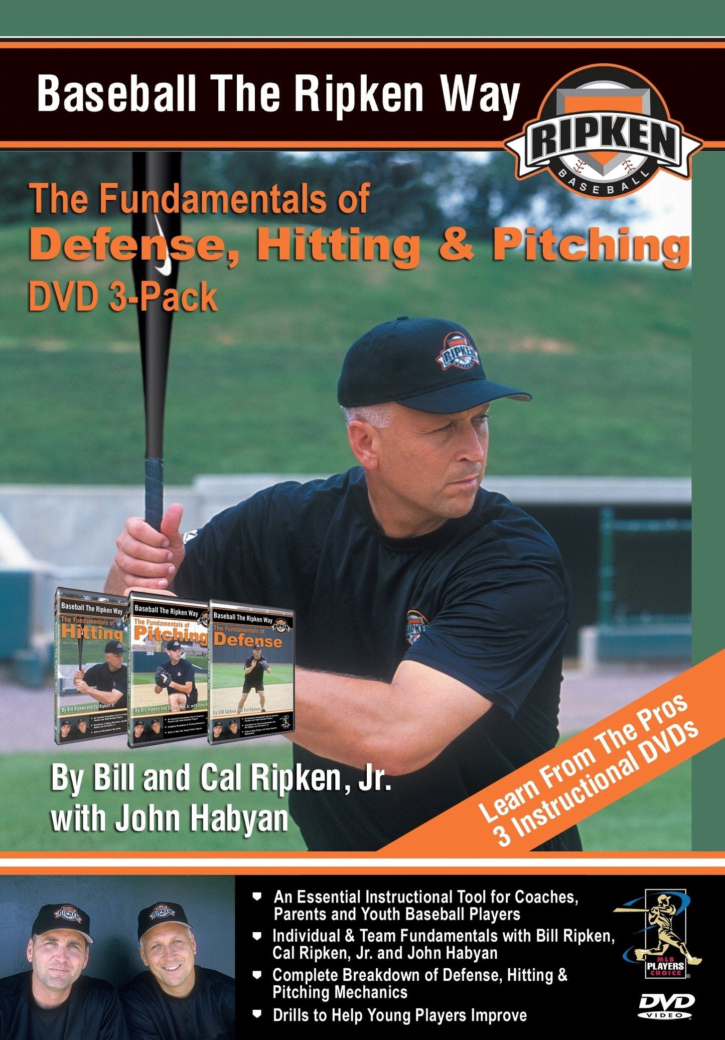 Baseball the Ripken Way DVD 3-Pack - www.Shopthatapp.com