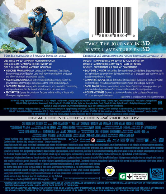 Avatar - Blu-Ray 3D/Blu-Ray - www.Shopthatapp.com