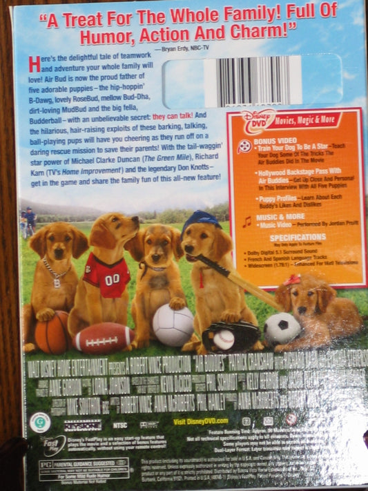 Air Buddies - DVD (Used) - www.Shopthatapp.com