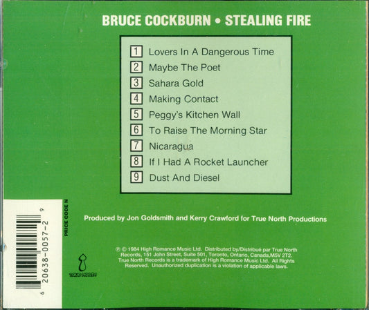 Bruce Cockburn / Stealing Fire - CD (Used) - www.Shopthatapp.com