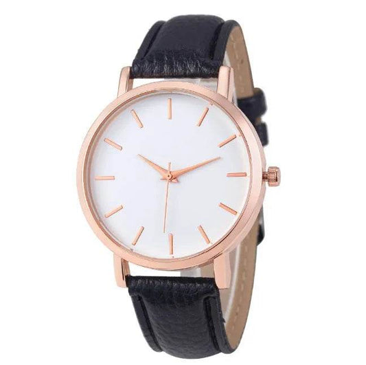 Unisex Leather quartz watch - www.Shopthatapp.com