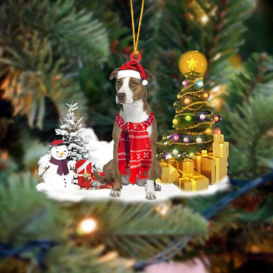 Christmas Family Puppies Decorate Trees With Lights - www.Shopthatapp.com
