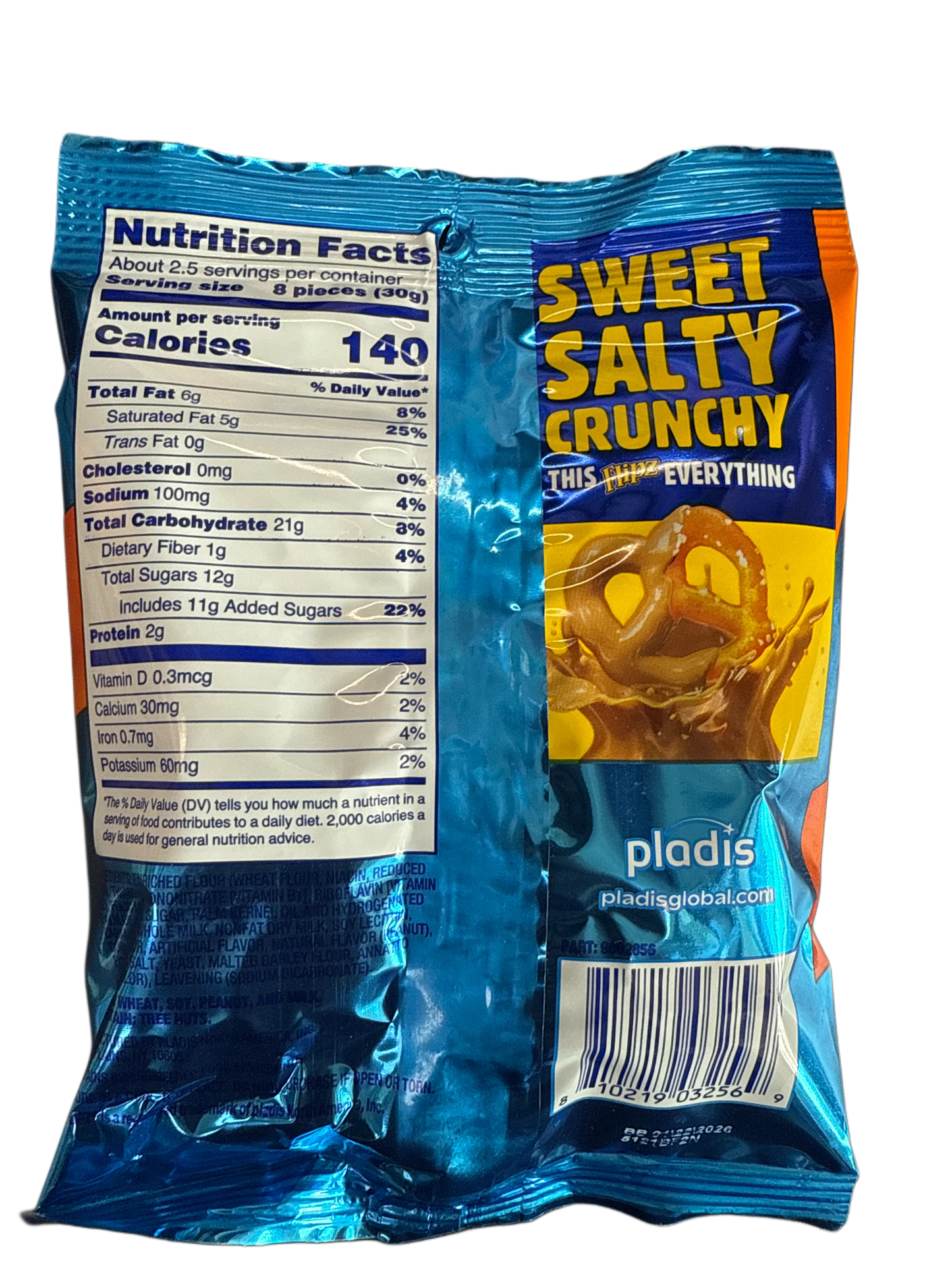 Flipz Peanut Butter Fudge Covered Pretzels 71G - U.S Edition - www.Shopthatapp.com