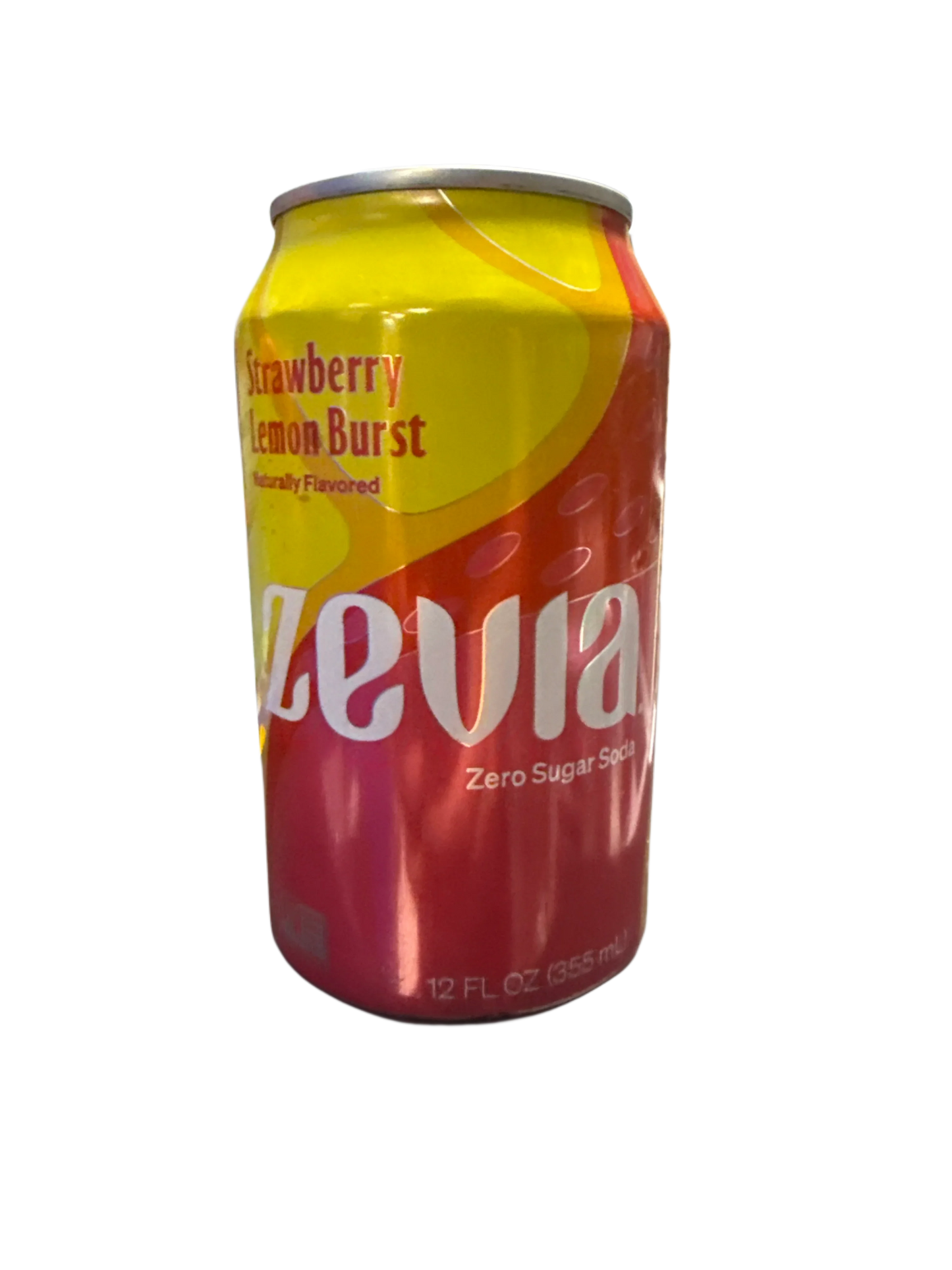 Zevia Zero Sugar Strawberry Lemon Burst Flavoured Soda 355ML - Canadian Edition