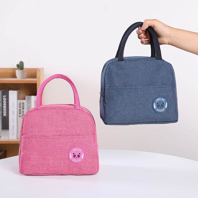 Oxford Cloth Lunch Box Bag with Aluminum Foil Insulation Layer - www.Shopthatapp.com