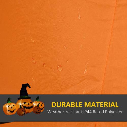 Outsunny 73L Inflatable Halloween Decoration,5 Pumpkin, Blow Up Outdoor LED Yard Display, Waterproof - www.Shopthatapp.com