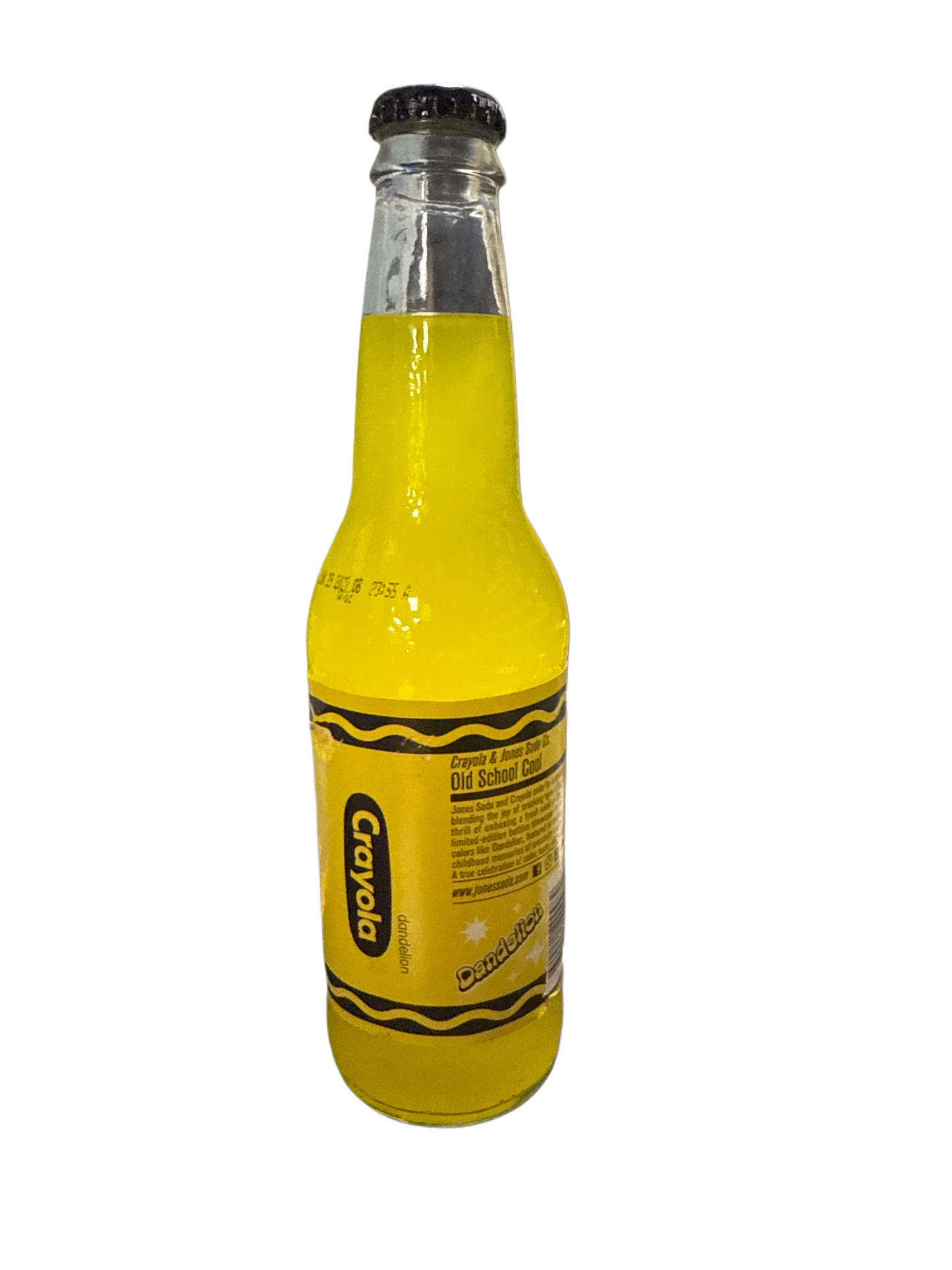 Jones Crayola Limited Edition Pineapple Cream Soda Glass Bottle 355ML - U.S Edition - www.Shopthatapp.com