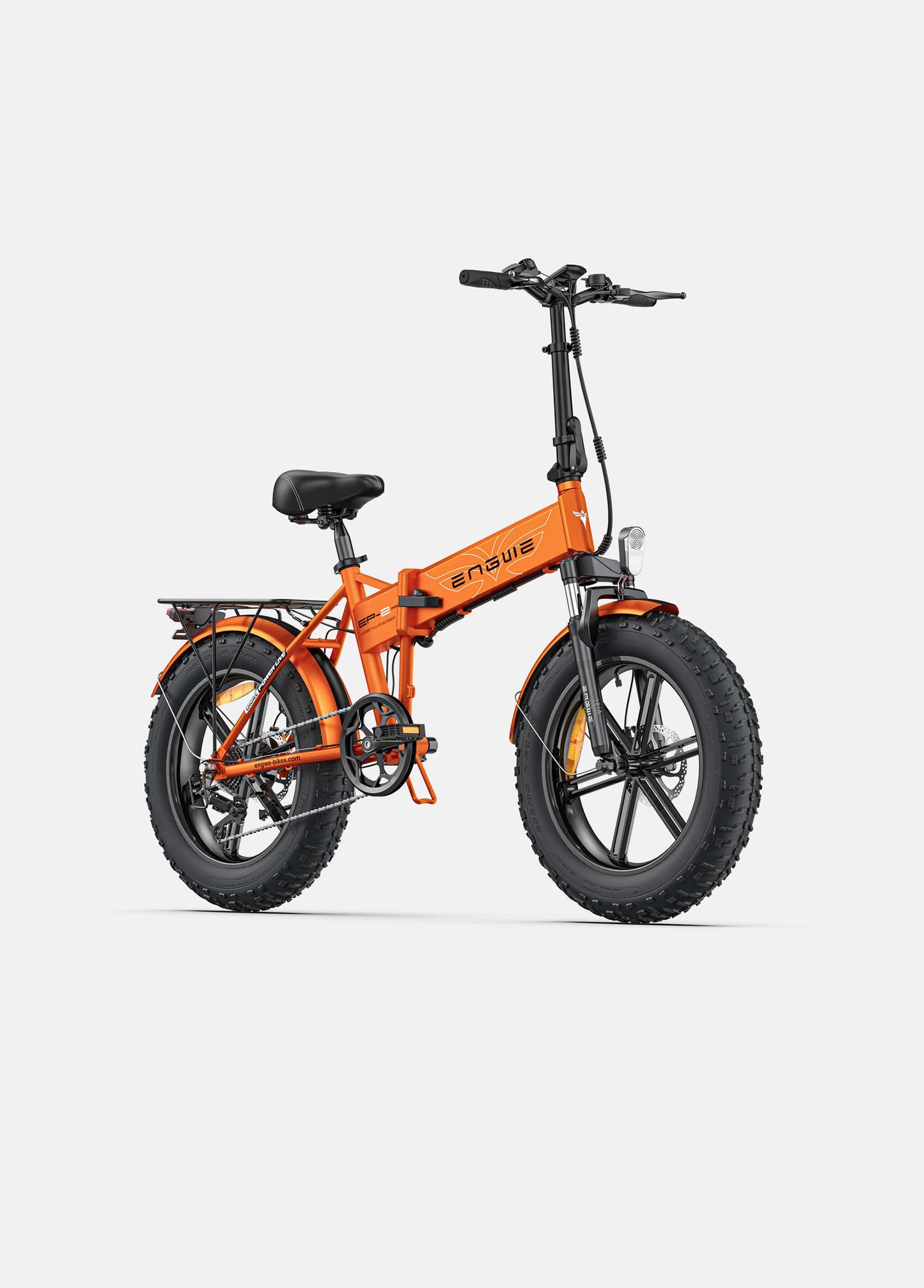 EP-2 Pro 120 km Range Max Speed 25 km/h Front Suspension Foldable E-bike - www.Shopthatapp.com