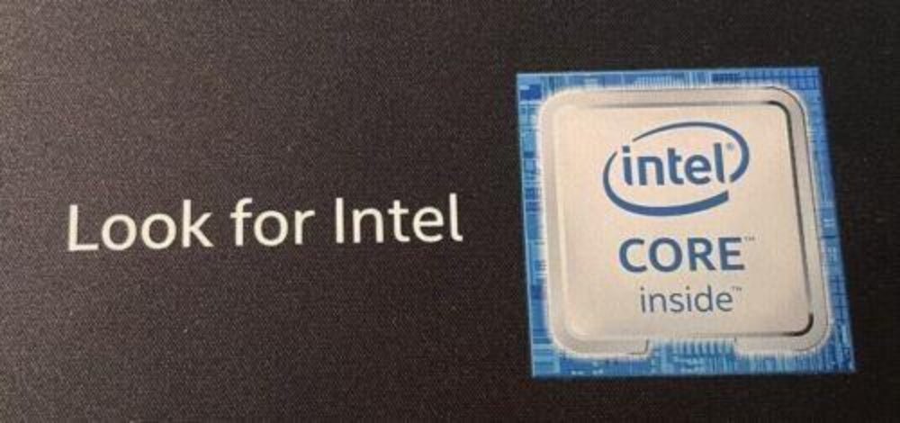 Tapis de souris gaming Intel Blue LED - USB lumineux - antidérapant (365 x 255 mm)