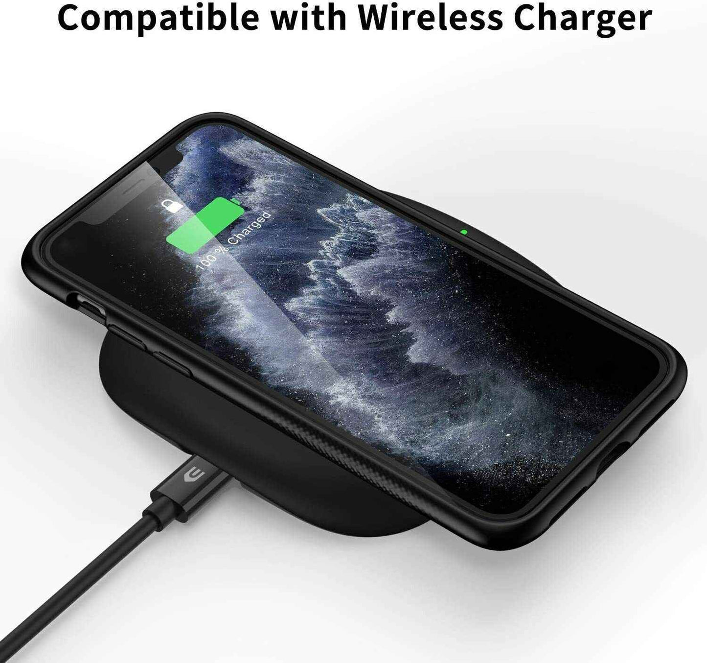 Black Banded 11 Pro & XS Case Ultra Clear Hard Back Scratch-Resistant Hard Case - www.Shopthatapp.com