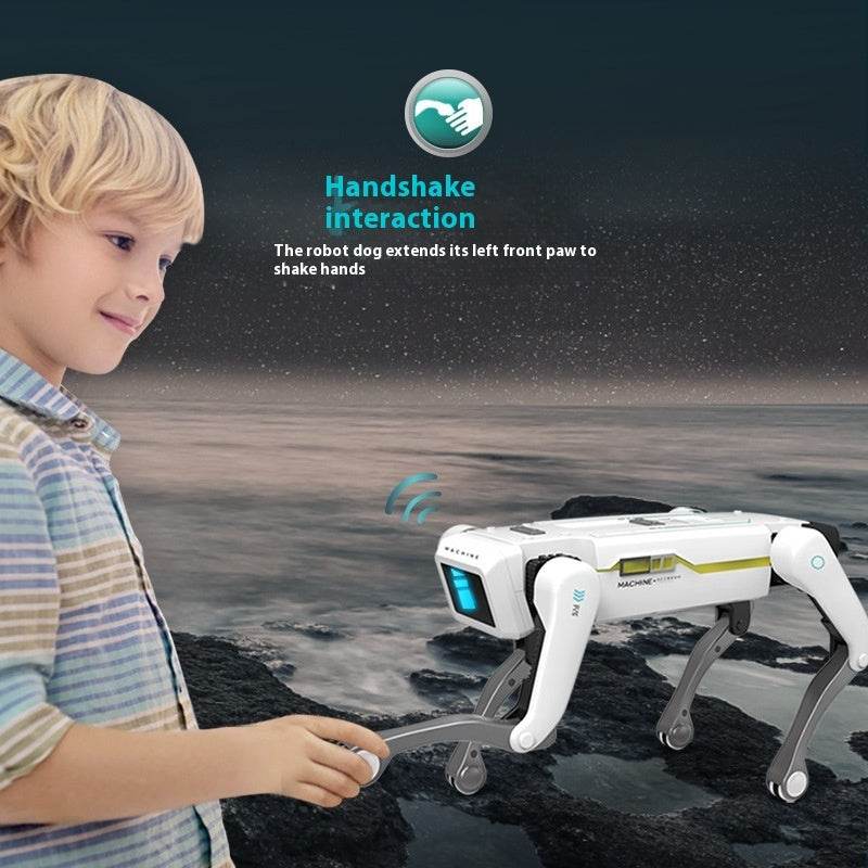 Simulation Intelligence Robot Dog Voice Dialogue High-tech robotic toys - www.Shopthatapp.com