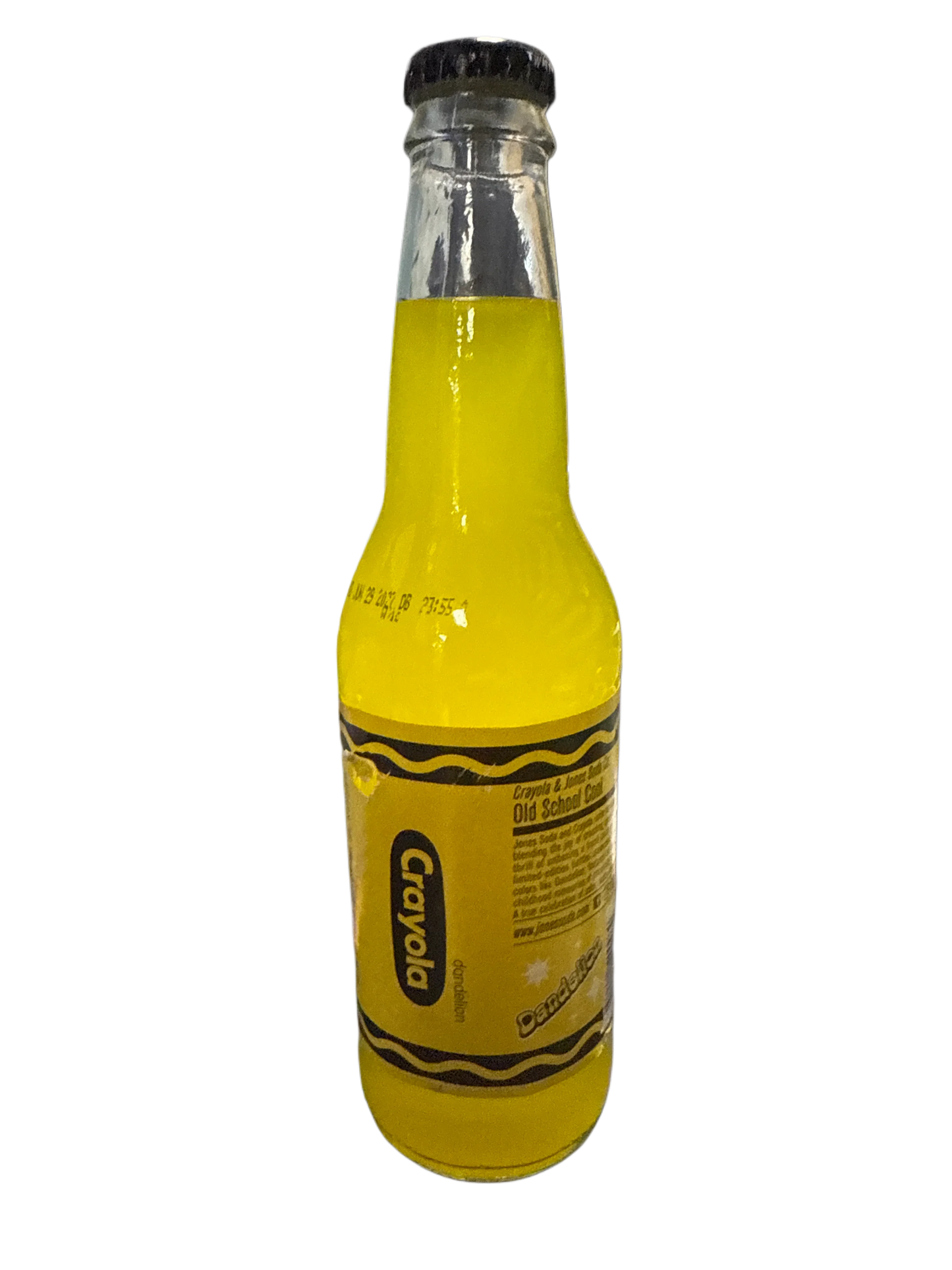 Jones Crayola Limited Edition Pineapple Cream Soda Glass Bottle 355ML - U.S Edition - www.Shopthatapp.com