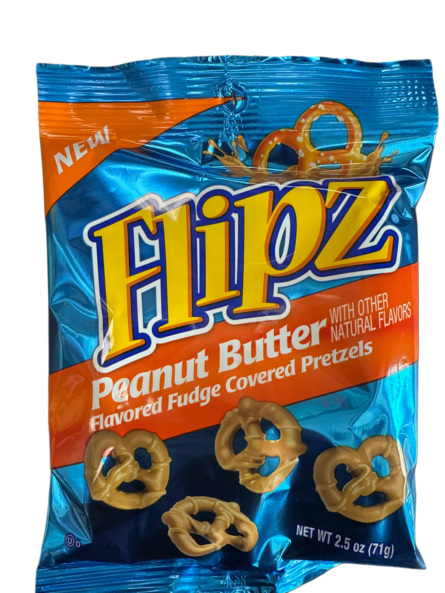 Flipz Peanut Butter Fudge Covered Pretzels 71G - U.S Edition - www.Shopthatapp.com