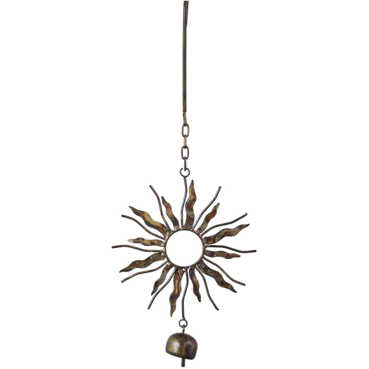 Flamed Sun W/Bells Ornament - www.Shopthatapp.com