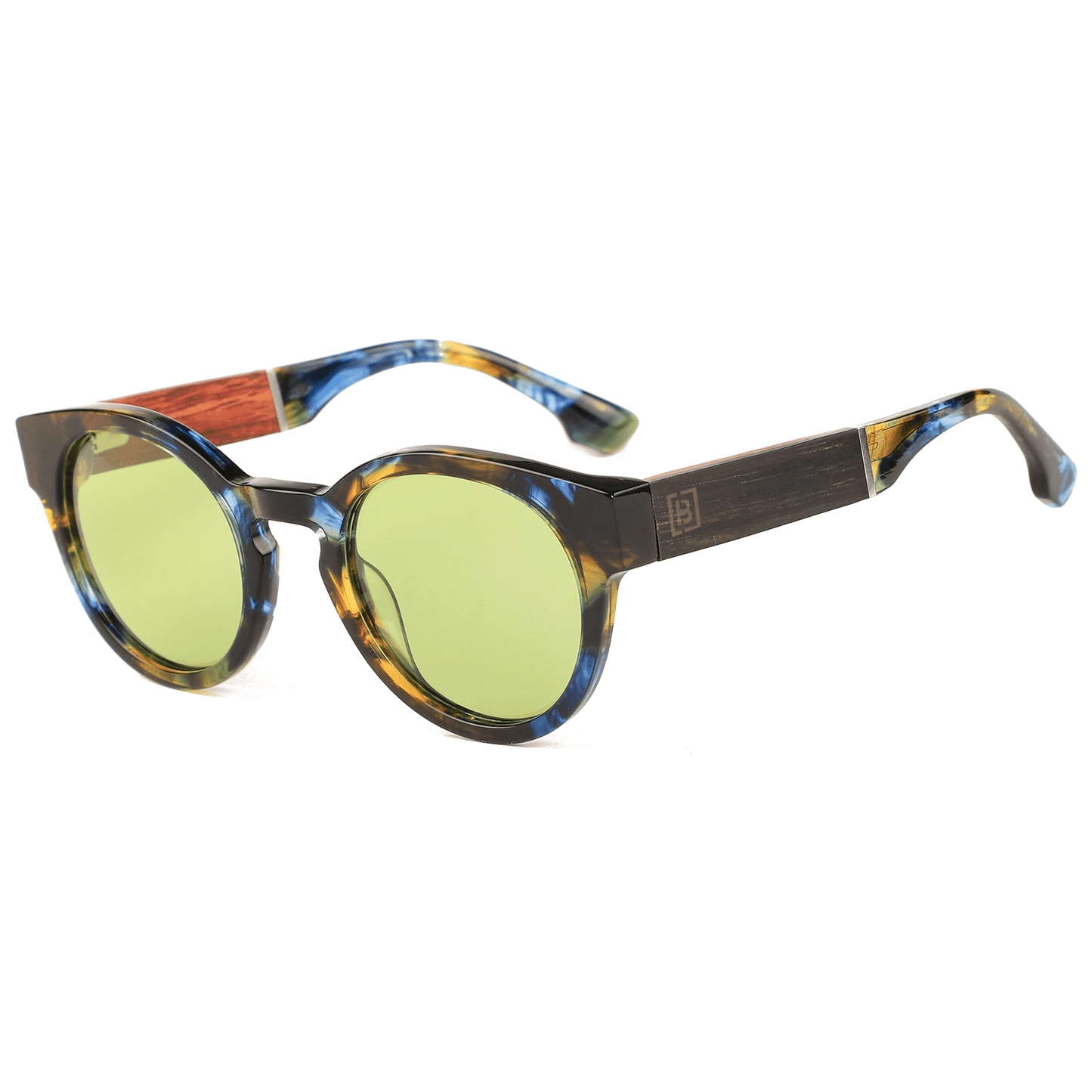 Havana - Lunettes de soleil en acétate et bois