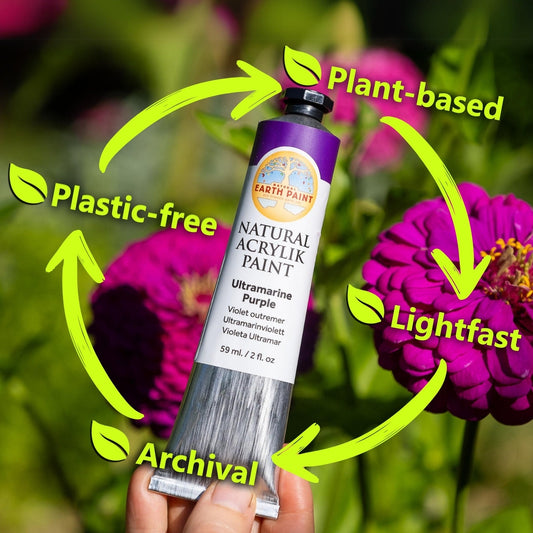 Natural Acrylik Paint™ - 118ml (4 oz.) Individual Tubes - www.Shopthatapp.com