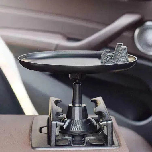 Adjustable Car Cup Holder & Food Tray Organizer Accessories - www.Shopthatapp.com