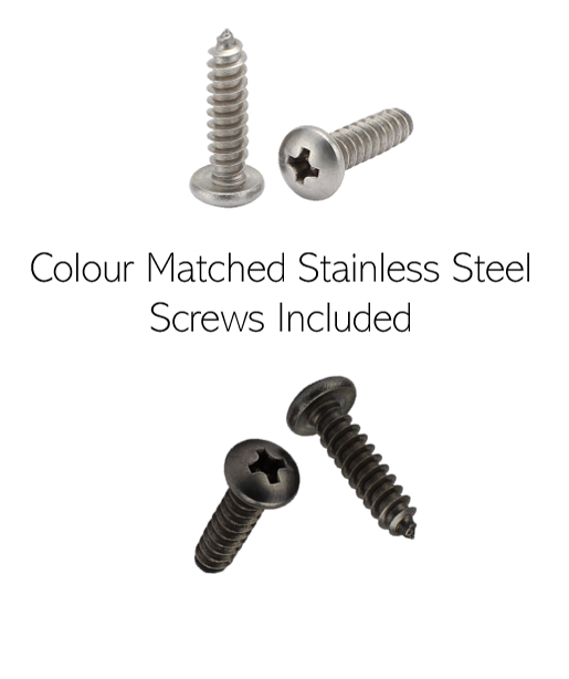 Aluminum Grip Stair Cover Treads - Pearl Mouse Gray, Includes Stainless Steel 1" Screws - 4" x 32" - www.Shopthatapp.com