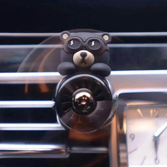 Aviator Bears Car Air Outlet Aromatherapy Ornaments - www.Shopthatapp.com