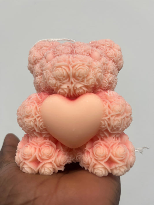 Scented Rose Bear Candle - www.Shopthatapp.com