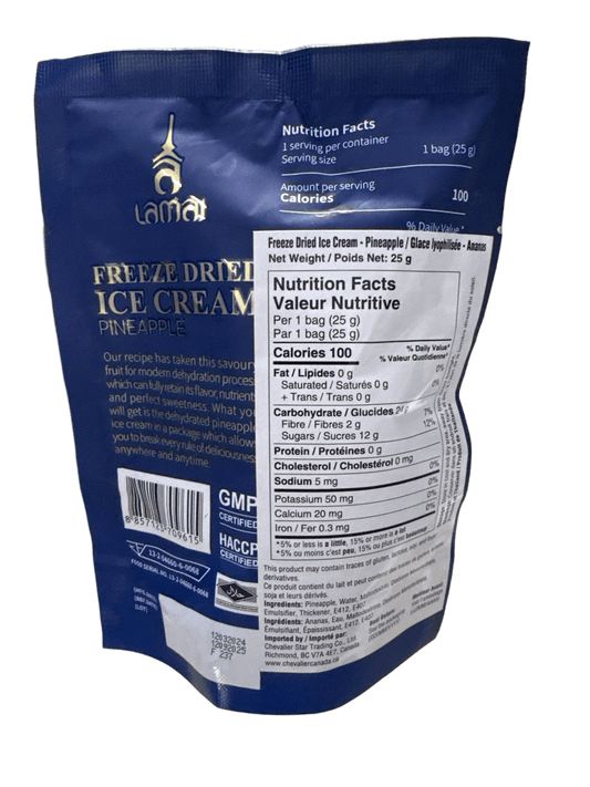 Freeze Dried Ice Cream Pineapple 25G - Thailand Edition - www.Shopthatapp.com