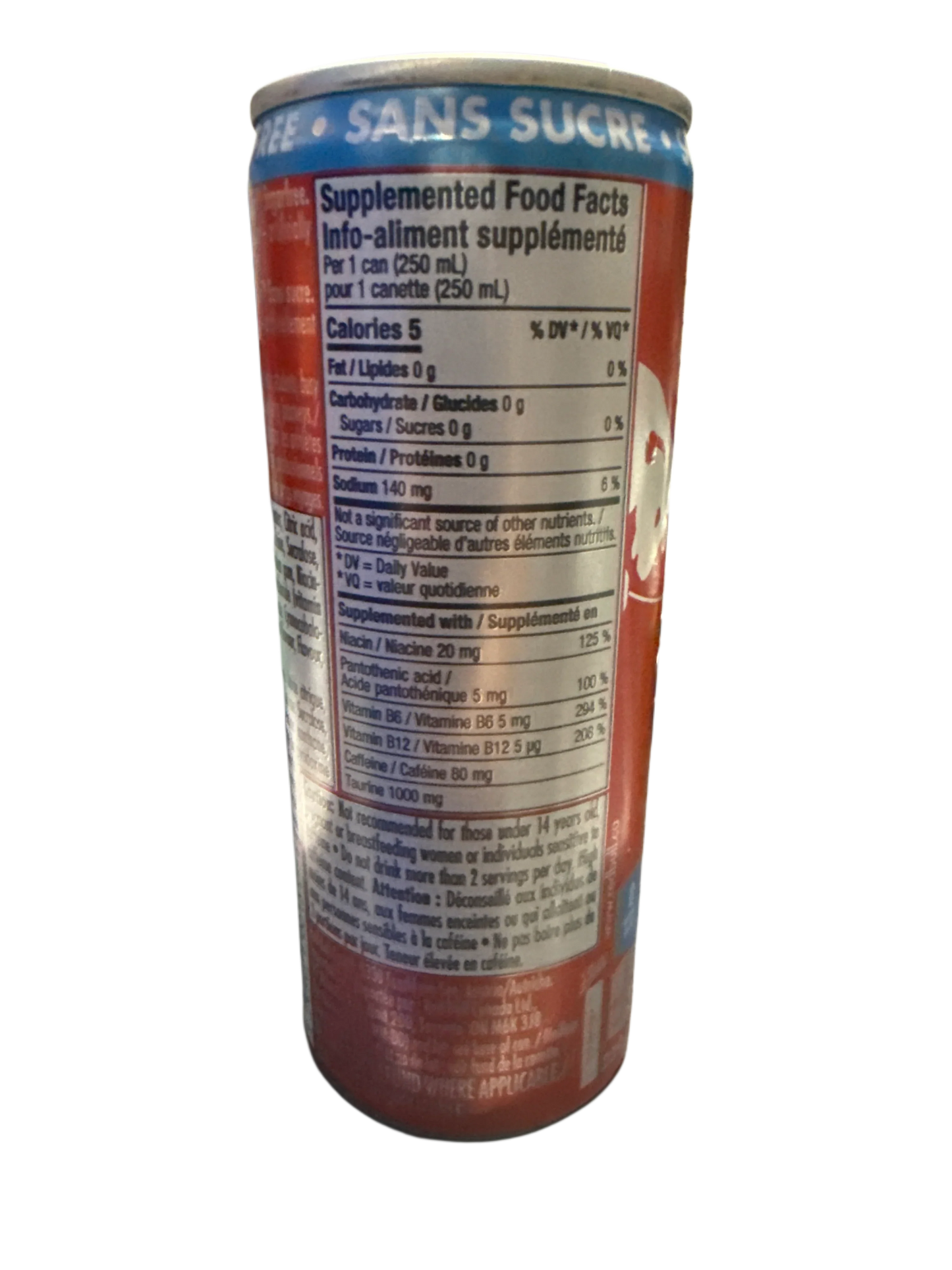 Red Bull Sugar Free Watermelon Flavour 250ML - Canadian Edition - www.Shopthatapp.com