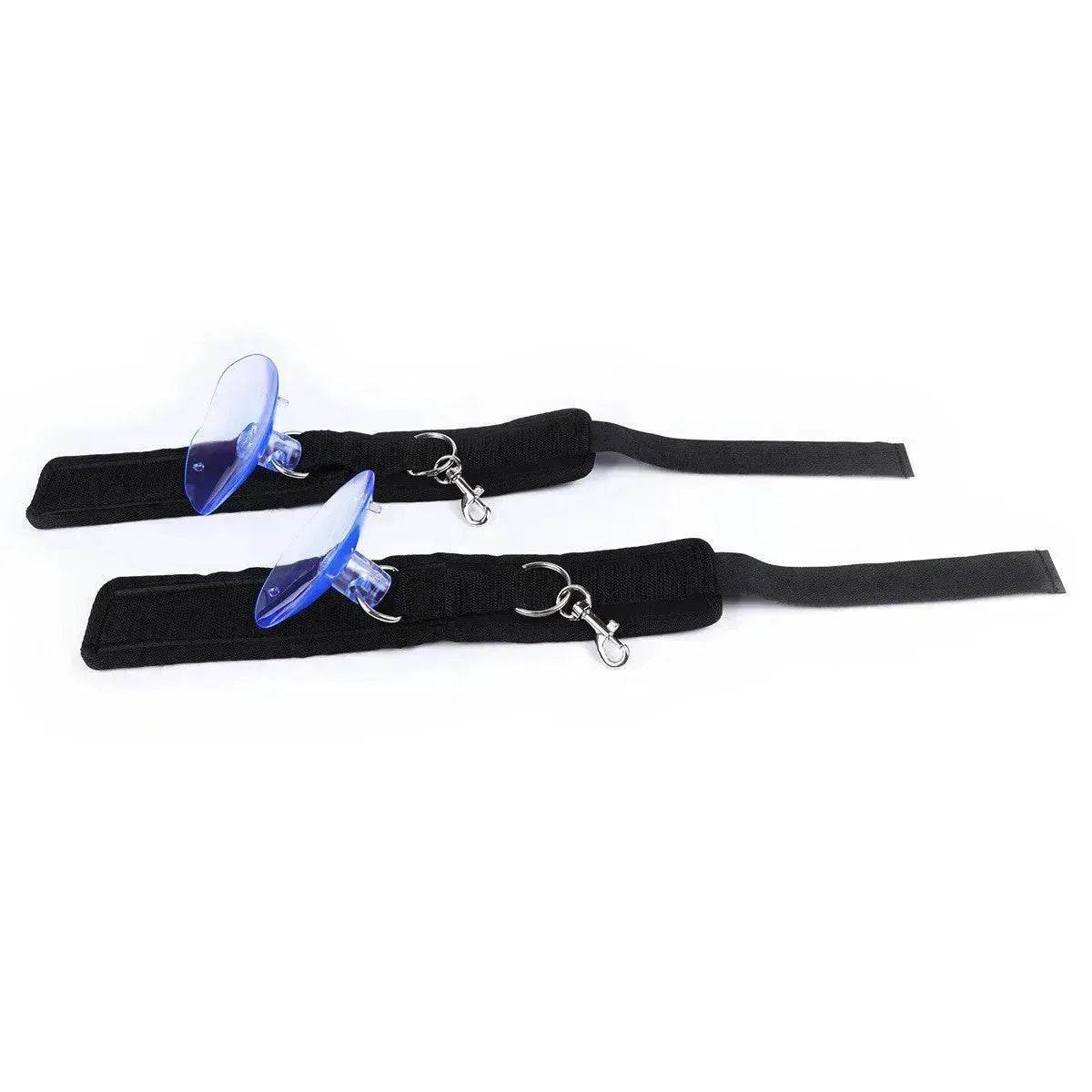 BDSM Bondage Restraint Sex Handcuff and Ankle cuff with Suction Cup - www.Shopthatapp.com #