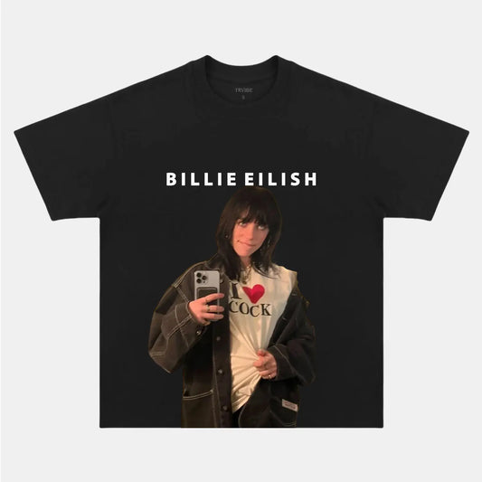 Billie Eilish: Music Icon Tee V35 - www.Shopthatapp.com