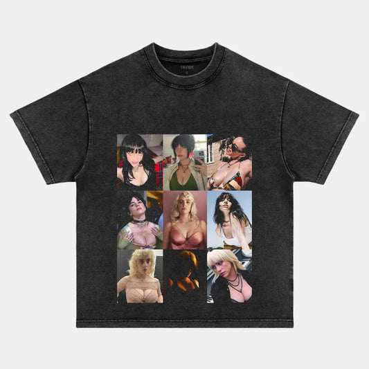 Billie Eilish: Music Icon Tee V34 - www.Shopthatapp.com