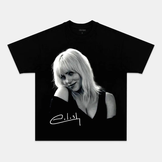 Billie Eilish: Music Icon Tee V29 - www.Shopthatapp.com
