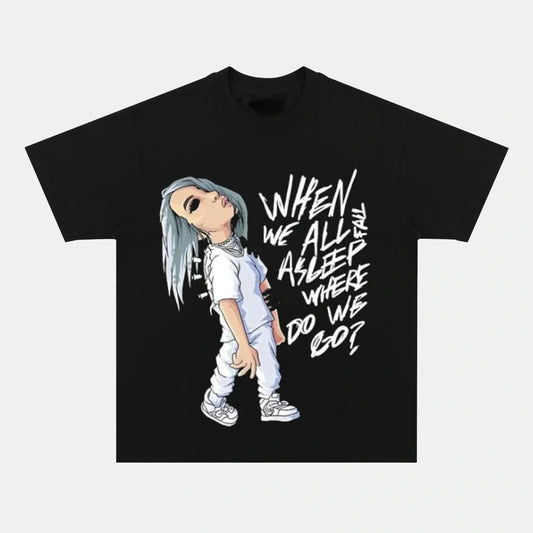 Billie Eilish: Music Icon Tee V25 - www.Shopthatapp.com