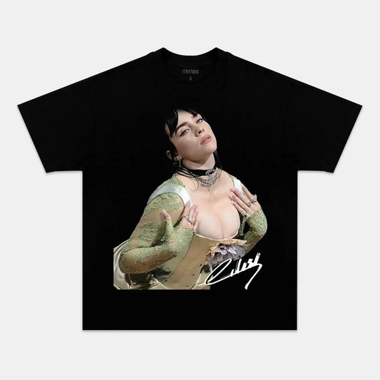 Billie Eilish: Music Icon Tee V22 - www.Shopthatapp.com