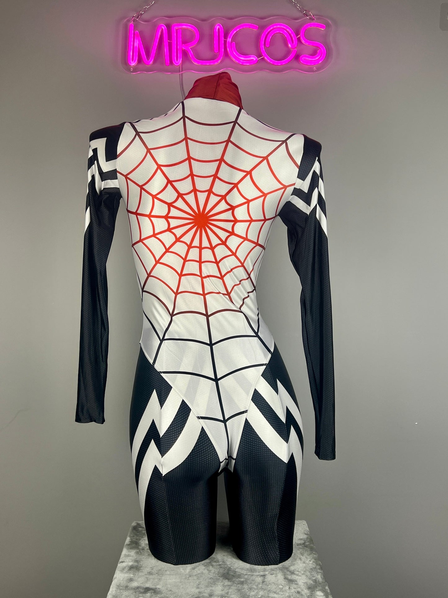 Woman Super Hero Spandex Open Crotch Cosplay Bodysuit Sexy Lingerie - www.Shopthatapp.com