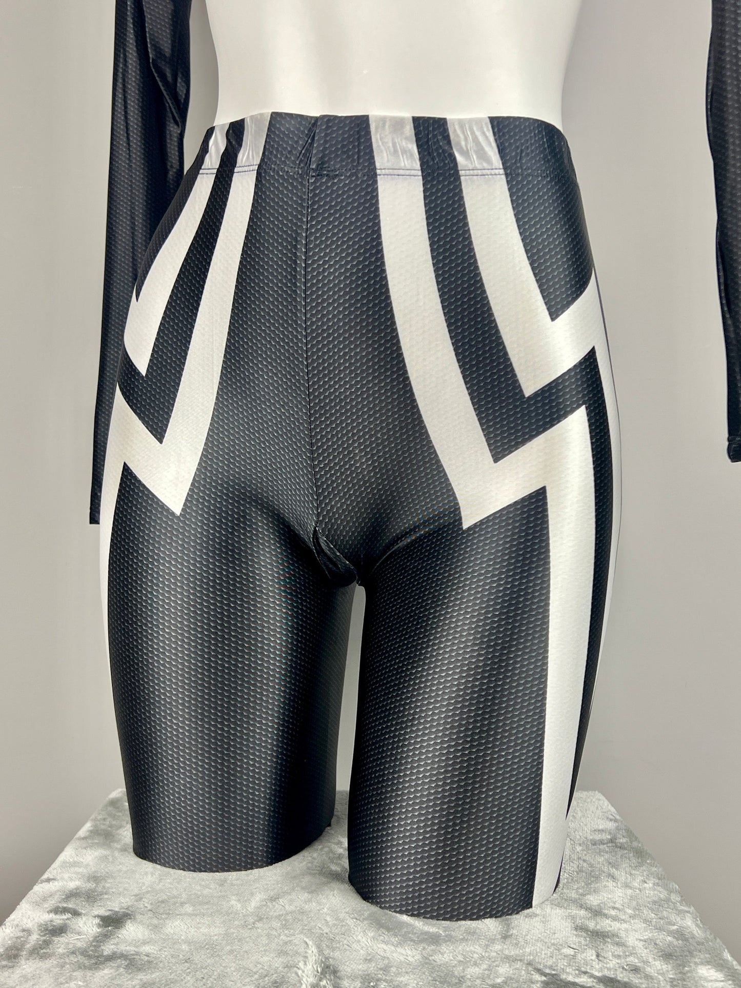 Woman Super Hero Spandex Open Crotch Cosplay Bodysuit Sexy Lingerie - www.Shopthatapp.com