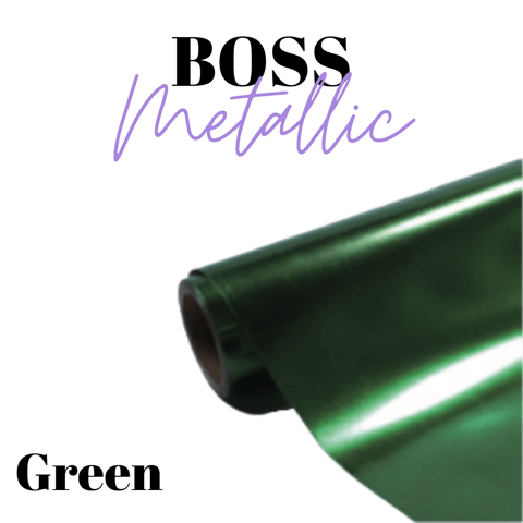 HTV- Boss Metallic - GREEN - www.Shopthatapp.com