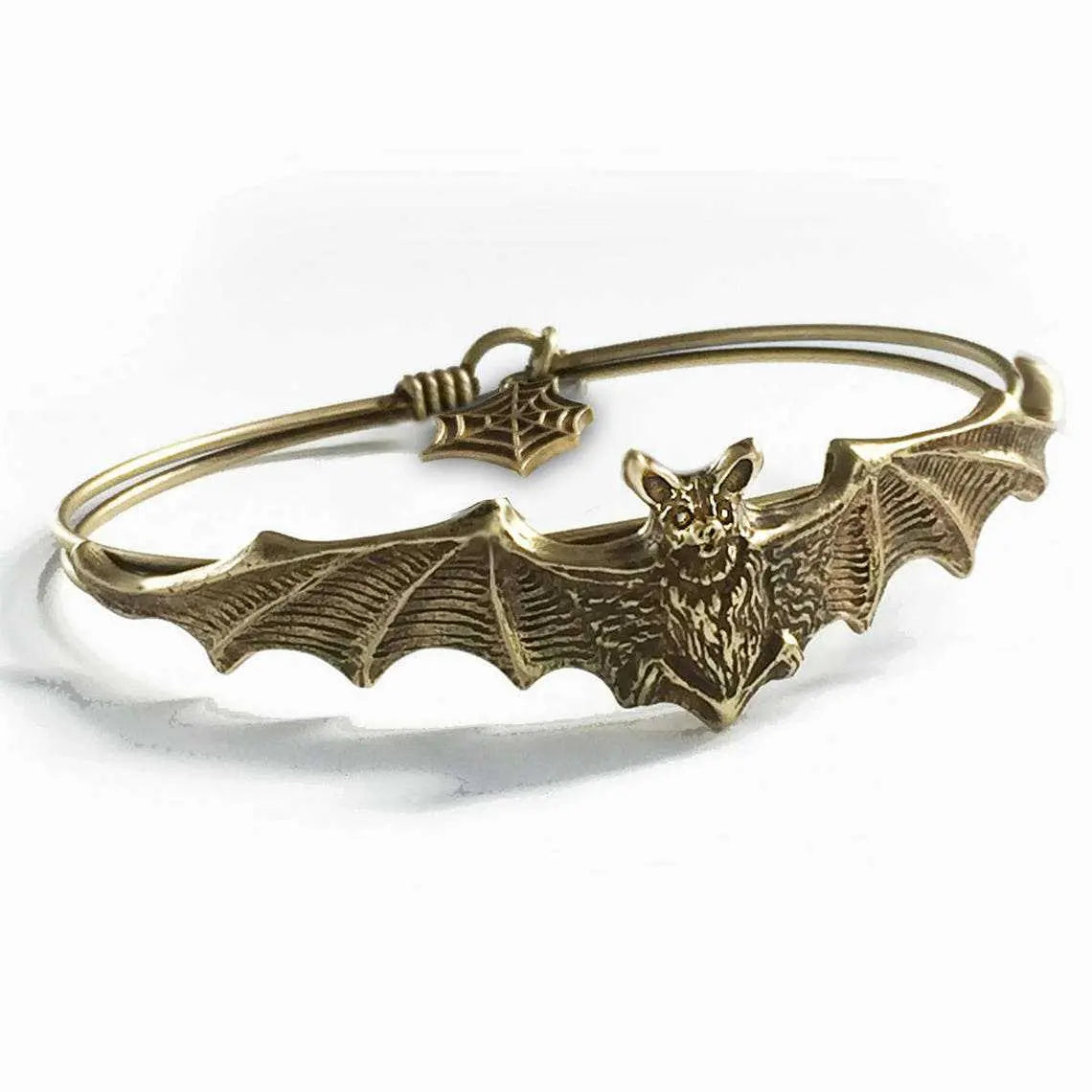Bat Bracelet Halloween Bracelet - www.Shopthatapp.com