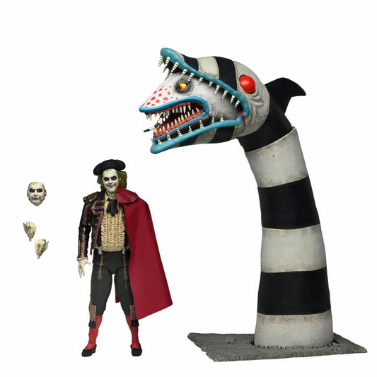 Beetlejuice Beetlejuice - 7" Scale Action Figure - Ultimate "Matador" Beetlejuice & Sandworm 2-pk - www.Shopthatapp.com #