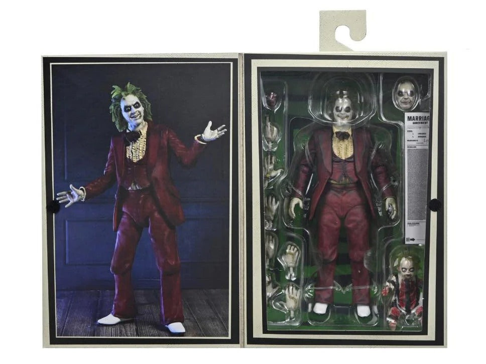 Beetlejuice Beetlejuice - Ultimate "Red Tuxedo" Beetlejuice Action Figure - www.Shopthatapp.com #